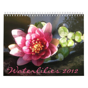 Waterlilies 2012, Double Page Calendar
