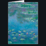 Waterlilies by Claude Monet Fine Art Painting<br><div class="desc">Beautiful masterpiece by Claude Monet - Water Lilies from his garden at Giverny,  France. One of the most famous fine art paintings in art history and a beautiful example of impressionism. This is truly a wonderful artwork and a great gift for art lover.</div>