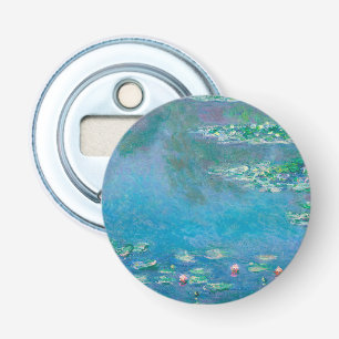 Waterlilies by Claude Monet Fine Art Painting Bottle Opener