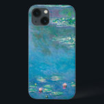Waterlilies by Claude Monet Fine Art Painting iPhone 13 Case<br><div class="desc">Beautiful masterpiece by Claude Monet - Water Lilies from his garden at Giverny,  France. One of the most famous fine art paintings in art history and a beautiful example of impressionism. This is truly a wonderful artwork and a great gift for art lover.</div>