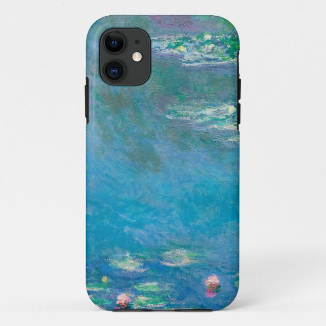 Waterlilies by Claude Monet Fine Art Painting Case-Mate iPhone Case (Back)