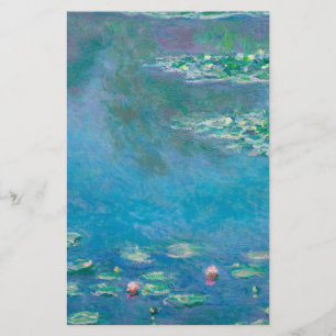 Waterlilies by Claude Monet Fine Art Painting Flyer
