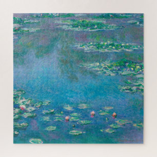 "WATERLILIES" BY CLAUDE MONET PUZZLE