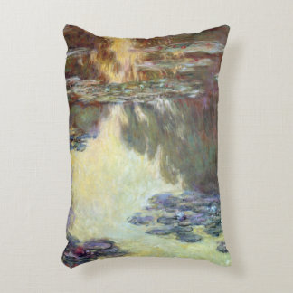 Waterlilies by Claude Monet, Vintage Fine Art Decorative Cushion