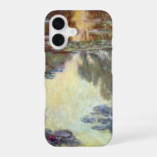 Waterlilies by Claude Monet, Vintage Fine Art iPhone 16 Case