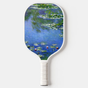 Waterlilies by Claude Monet, Vintage Fine Art Pickleball Paddle