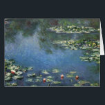 Waterlilies by Claude Monet, Vintage Flowers<br><div class="desc">Water Lilies (1906) by Claude Monet is a vintage impressionism fine art landscape floral painting. It is one of many variations of water lily paintings that Monet painted in his flower garden in Giverny, France. Waterlily flowers in a spring season pond. About the artist: Claude Monet (1840-1926) was a founder...</div>