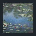 Waterlilies by Claude Monet, Vintage Flowers<br><div class="desc">Water Lilies (1906) by Claude Monet is a vintage impressionism fine art landscape floral painting. It is one of many variations of water lily paintings that Monet painted in his flower garden in Giverny, France. Waterlily flowers in a spring season pond. About the artist: Claude Monet (1840-1926) was a founder...</div>