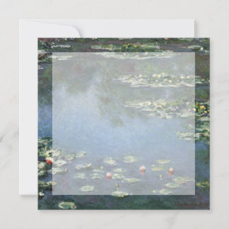 Waterlilies by Claude Monet, Vintage Flowers