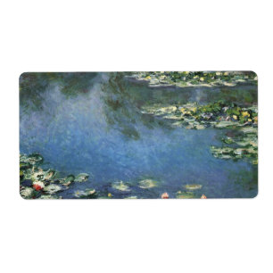Waterlilies by Claude Monet, Vintage Flowers