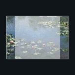 Waterlilies by Claude Monet, Vintage Flowers<br><div class="desc">Water Lilies (1906) by Claude Monet is a vintage impressionism fine art landscape floral painting. It is one of many variations of water lily paintings that Monet painted in his flower garden in Giverny, France. Waterlily flowers in a spring season pond. About the artist: Claude Monet (1840-1926) was a founder...</div>