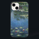 Waterlilies by Claude Monet, Vintage Flowers Case-Mate iPhone 14 Case<br><div class="desc">Water Lilies (1906) by Claude Monet is a vintage impressionism fine art landscape floral painting. It is one of many variations of water lily paintings that Monet painted in his flower garden in Giverny, France. Waterlily flowers in a spring season pond. About the artist: Claude Monet (1840-1926) was a founder...</div>