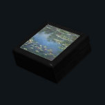 Waterlilies by Claude Monet, Vintage Flowers Gift Box<br><div class="desc">Water Lilies (1906) by Claude Monet is a vintage impressionism fine art landscape floral painting. It is one of many variations of water lily paintings that Monet painted in his flower garden in Giverny, France. Waterlily flowers in a spring season pond. About the artist: Claude Monet (1840-1926) was a founder...</div>