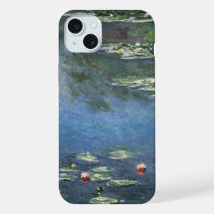Waterlilies by Claude Monet, Vintage Flowers iPhone 15 Plus Case