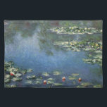 Waterlilies by Claude Monet, Vintage Flowers Placemat<br><div class="desc">Water Lilies (1906) by Claude Monet is a vintage impressionism fine art landscape floral painting. It is one of many variations of water lily paintings that Monet painted in his flower garden in Giverny, France. Waterlily flowers in a spring season pond. About the artist: Claude Monet (1840-1926) was a founder...</div>