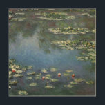 Waterlilies by Claude Monet, Vintage Flowers Wood Wall Art<br><div class="desc">Water Lilies (1906) by Claude Monet is a vintage impressionism fine art landscape floral painting. It is one of many variations of water lily paintings that Monet painted in his flower garden in Giverny, France. Waterlily flowers in a spring season pond. About the artist: Claude Monet (1840-1926) was a founder...</div>