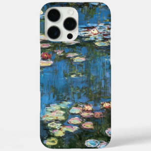 Waterlilies by Claude Monet, Vintage Impressionism iPhone 16 Pro Max Case