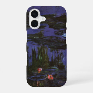 Waterlilies by Claude Monet, Vintage Impressionism iPhone 16 Case