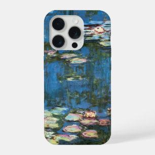 Waterlilies by Claude Monet, Vintage Impressionism iPhone 15 Pro Case