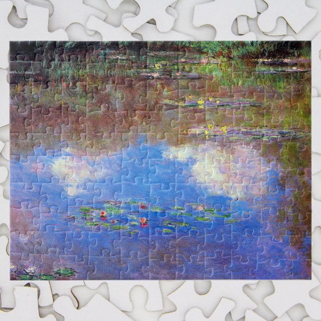 Waterlilies by Claude Monet, Vintage Impressionism Jigsaw Puzzle (Creator Uploaded)