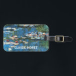 Waterlilies by Claude Monet, Vintage Impressionism Luggage Tag<br><div class="desc">Waterlilies (1914) by Claude Monet is a vintage impressionist fine art nature painting. One of many variations of water lily floral paintings that Monet painted by the pond in his flower garden in Giverny, France. About the artist: Claude Monet (1840-1926) was a founder of the French impressionist painting movement with...</div>