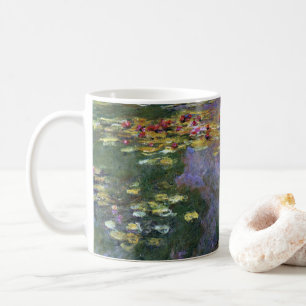 Waterlilies by Claude Monet, Vintage Nature Art Coffee Mug