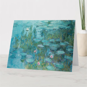 Waterlilies (Claude Monet, 1915) Card