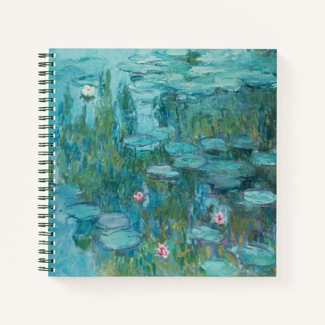 Waterlilies (Claude Monet, 1915) Notebook (Front)