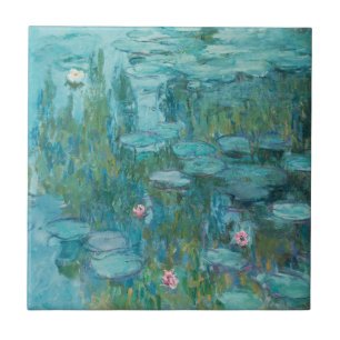 Waterlilies (Claude Monet, 1915) Tile