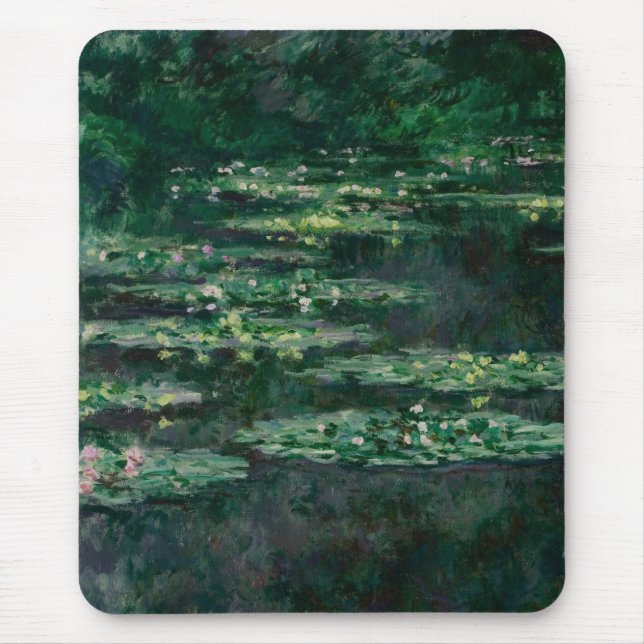 Waterlilies (Claude Monet) Mouse Mat (Front)