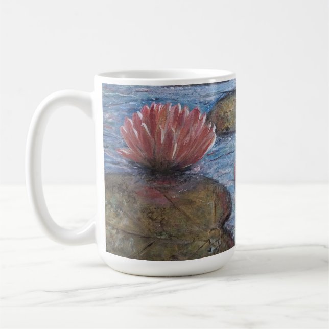 Waterlilies  coffee mug (Left)
