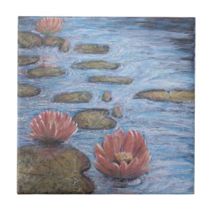 Waterlilies tile