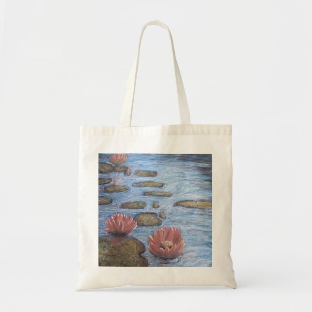 Waterlilies  tote bag (Front)