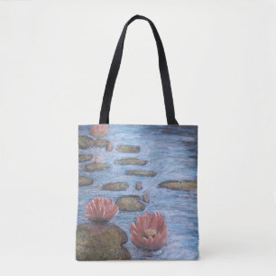 Waterlilies tote bag