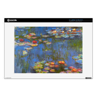 Waterlillies by Claude Monet Laptop Skins