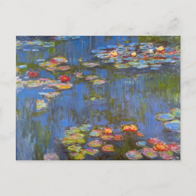Waterlillies by Claude Monet Postcard (Front)