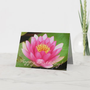 Waterlily Card