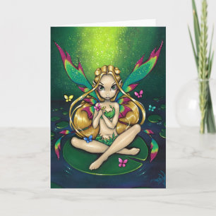 "Waterlily" Greeting Card