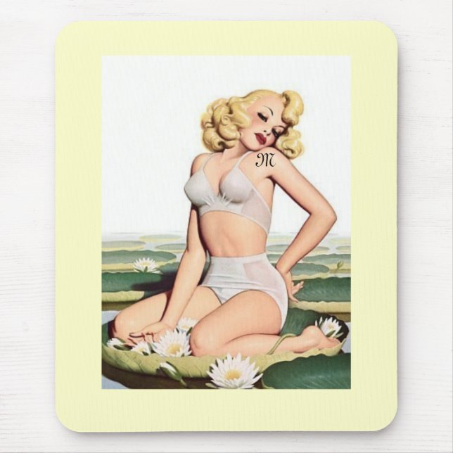 Waterlily Mouse Mat (Front)