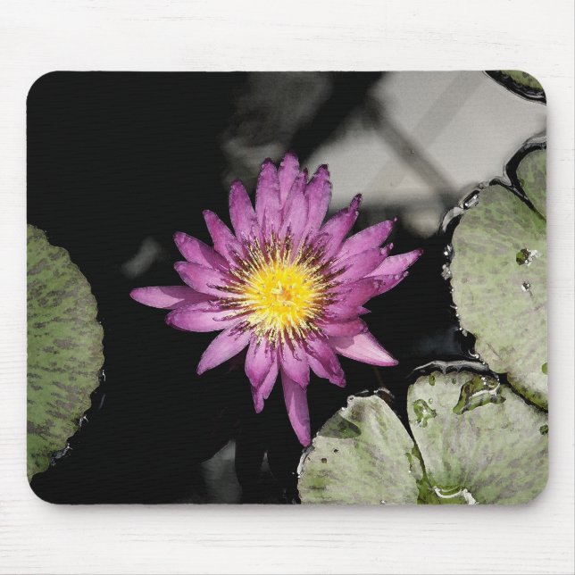Waterlily Mouse Mat (Front)