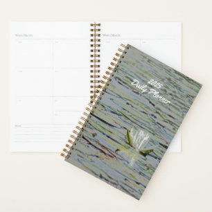 Waterlily Pond Lake Flower Daily Planner