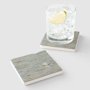 Waterlily Pond Lake Flower I Stone Coaster