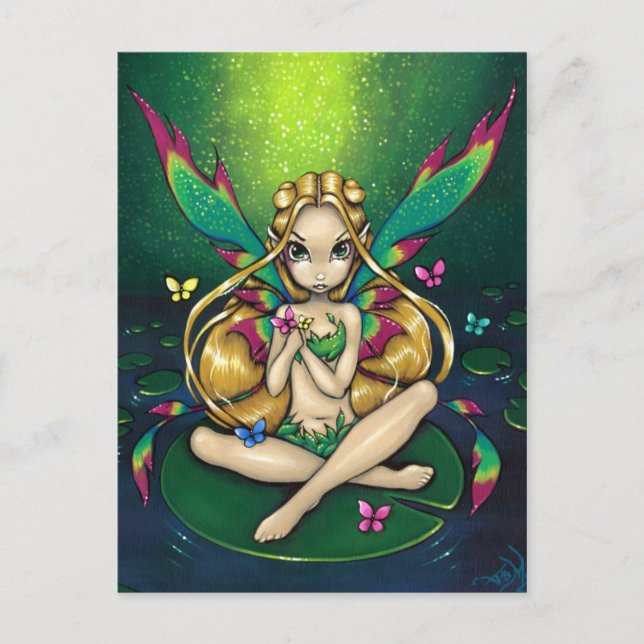 "Waterlily" Postcard (Front)