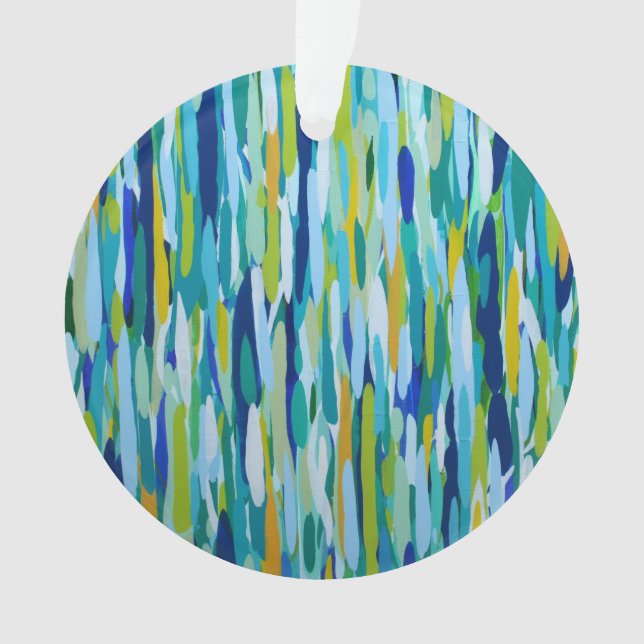 Waterlogged Acrylic Ornament (Front)