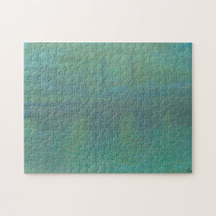 Waterloo Bridge at Dusk Monet Painting Jigsaw Puzzle
