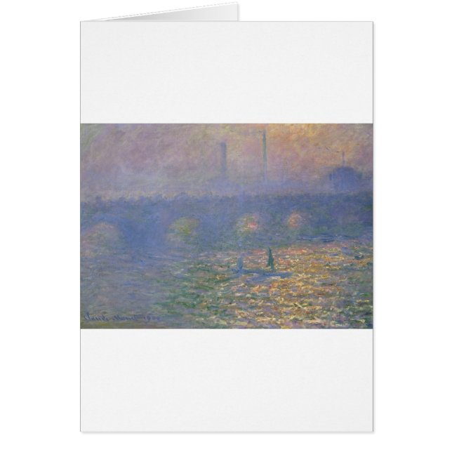 Waterloo Bridge, London by Claude Monet (Front)