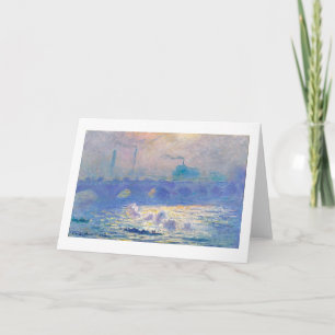 Waterloo Bridge (London), Monet Card