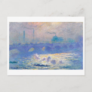 Waterloo Bridge (London), Monet Postcard