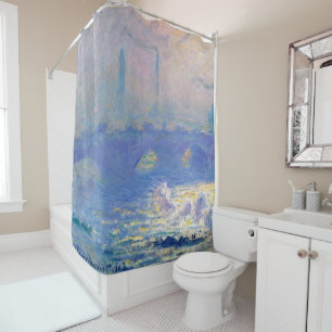Waterloo Bridge (London), Monet Shower Curtain