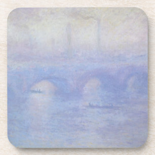 Waterloo Bridge, Mist Effect by Claude Monet Coaster